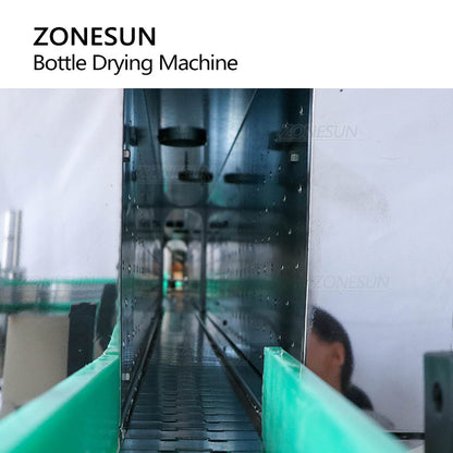 ZONESUN ZS‑HG6000 Glass Bottle Drying Machine for Production Lines