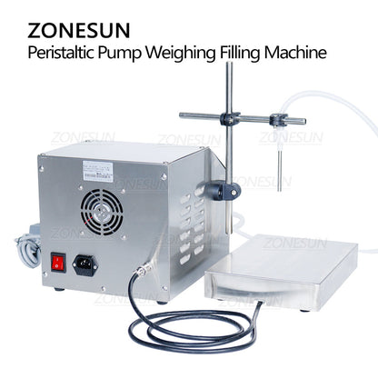 ZONESUN ZS-PP531W Semi-Auto Peristaltic Pump Liquid Filling Machine