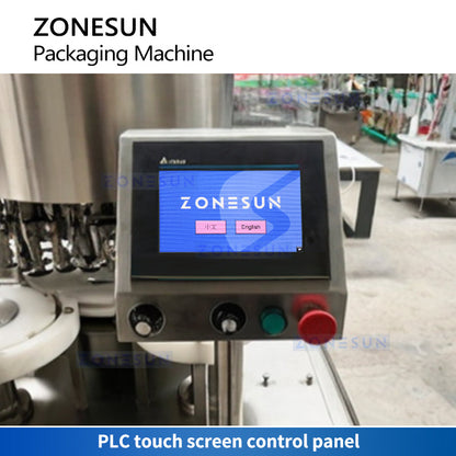 ZONESUN ZS-AFC12P Automatic Oral Bottle Filling and Capping Machine