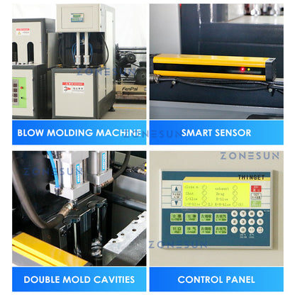 ZONESUN ZS-SBMM1 Blow Molding Machine for Cosmetic Containers