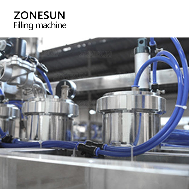 ZONESUN ZS-DG4 Macchina per il riempimento di liquidi schiumosi con equipressione della birra 