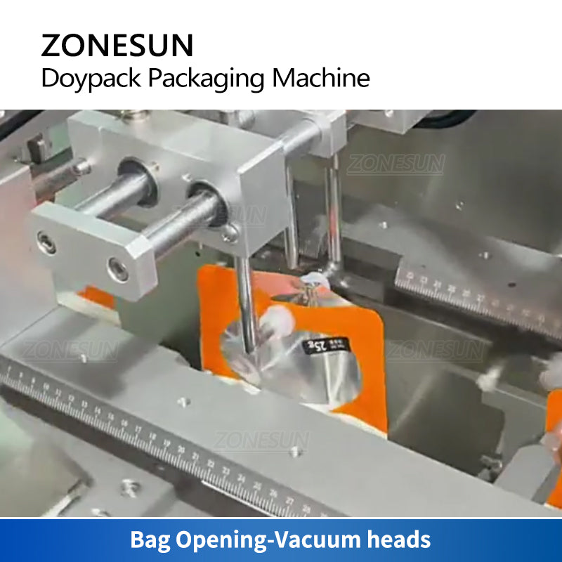 ZONESUN ZS-HZL1 Automatic Paste Filling Doypack Sealing Machine