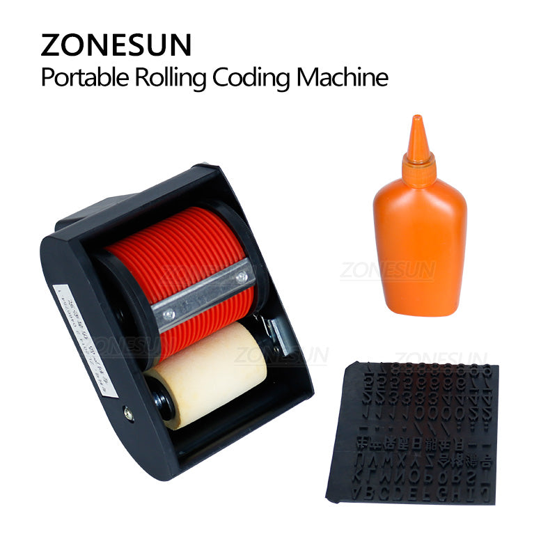 ZONESUN Portable Coding Machine for Carton Batch Number Printing