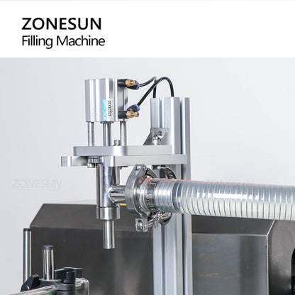 ZONESUN ZS-DTGT900M Rotor Pump Paste Filling Machine with Mixer&Heater