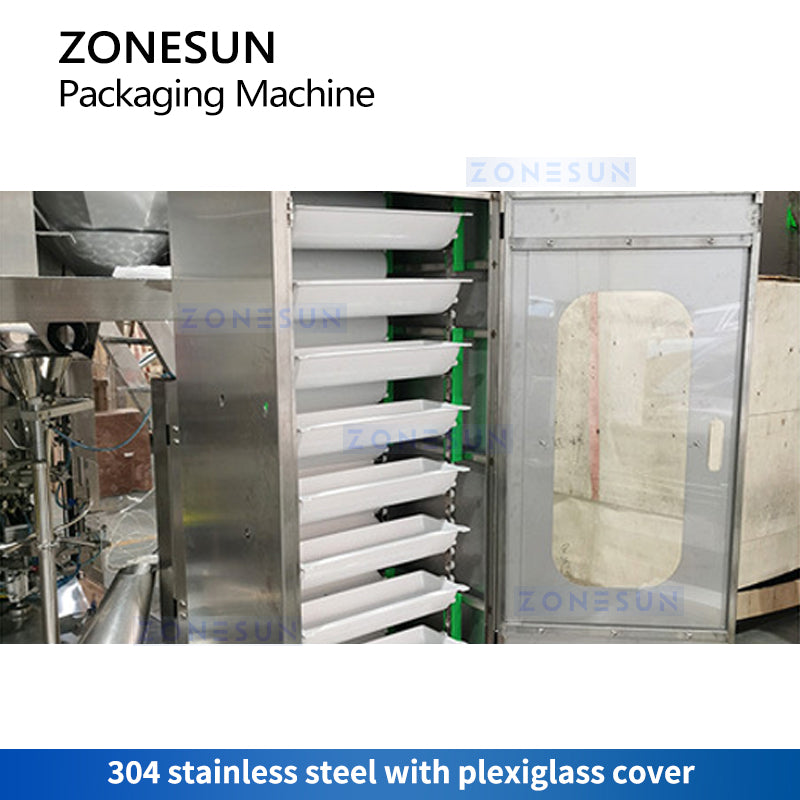 ZONESUN ZS-GW160 Auto Vertical Form Granule Filling Sealing Machine