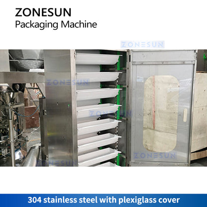 ZONESUN ZS-GW160 Auto Vertical Form Granule Filling Sealing Machine