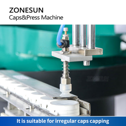 ZONESUN ZS‑DTHSP2 2‑Head Pneumatic Piston Pump Viscous Liquid Filler