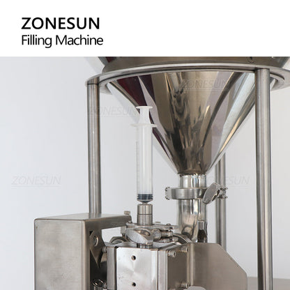 ZONESUN ZS-YTCP12V Semi-Auto Syringe Filling Machine with Ceramic Pump