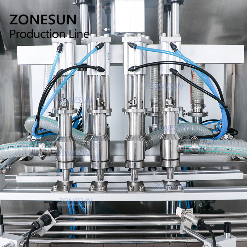 ZONESUN ZS-FAL180P6 Servo Filling Capping Labeling Machine