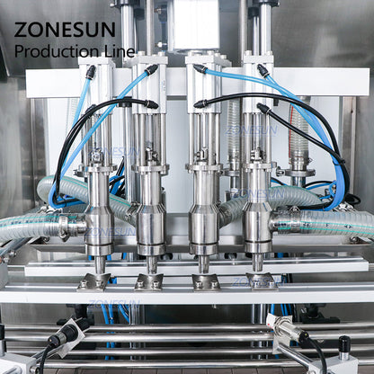 ZONESUN ZS-FAL180P6 Servo Filling Capping Labeling Machine