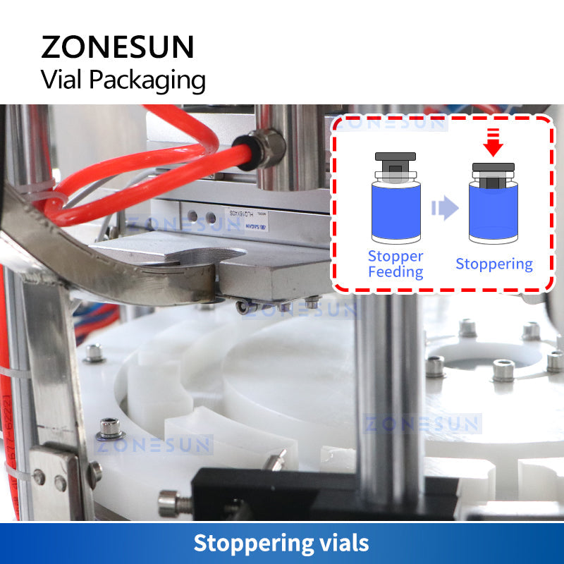 ZONESUN ZS-AFC20 Automatic Vial Liquid Filling and Capping Machine