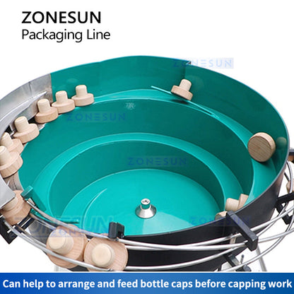 ZONESUN ZS-FAL180Z5 Auto Wine Bottle Filling Capping Labeling Line