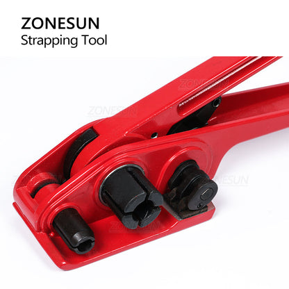 ZONESUN ZS‑MST1 12–19 mm PET & PP Manual Ratchet Strapping Tool