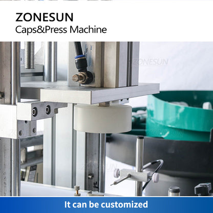 ZONESUN ZS‑DTHSP2 2‑Head Pneumatic Piston Pump Viscous Liquid Filler