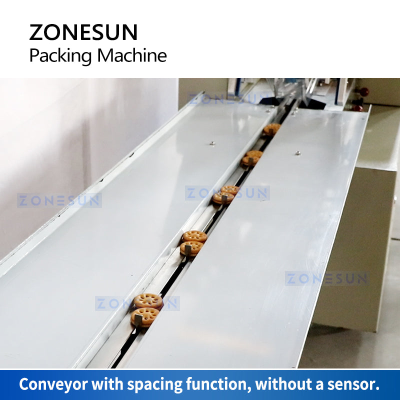 ZONESUN ZS-ZB250S Horizontal Flow Wrapping Packaging Machine