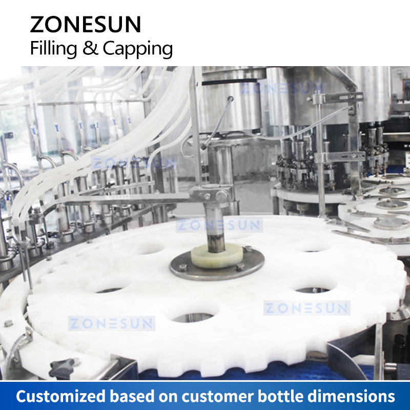 ZONESUN ZS-AFC16P Automatic Vial Liquid Filling and Capping Machine