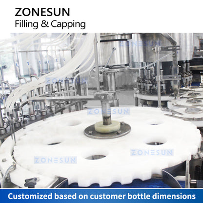 ZONESUN ZS-AFC16P Automatic Vial Liquid Filling and Capping Machine