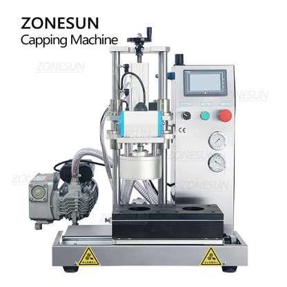ZONESUN ZS‑XG201 Vacuum Capping Machine for Bottles and Jars