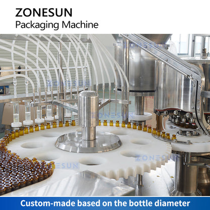 ZONESUN ZS-AFC12P Automatic Oral Bottle Filling and Capping Machine