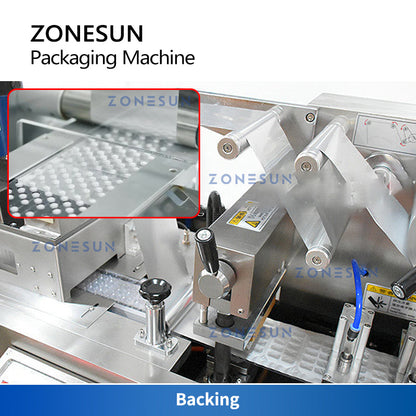 ZONESUN ZS-DPPA Automatic Liquid Paste Blister Sealing Machine