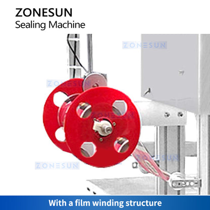 ZONESUN ZS-FKR2T Automatic Dual-head Aluminum Foil Sealing Machine