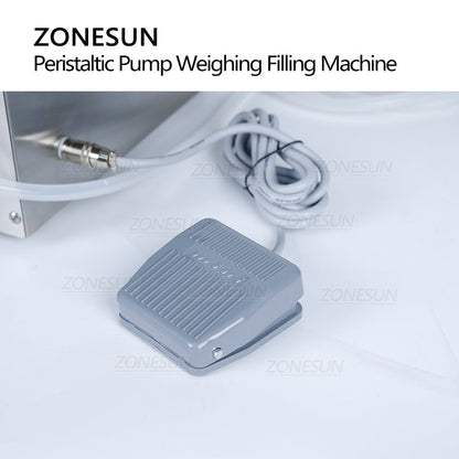 ZONESUN ZS-PP531W Semi-Auto Peristaltic Pump Liquid Filling Machine