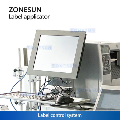 ZONESUN ZS-TB833C Automatic Three-side Corner Labeling Machine