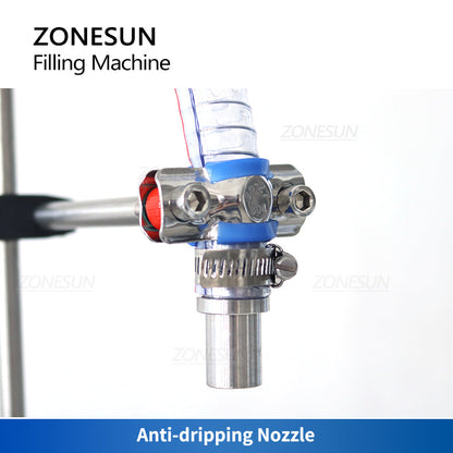 ZONESUN ZS‑G25A2 Dual Nozzle Magnetic Pump Corrosive Liquid Filler