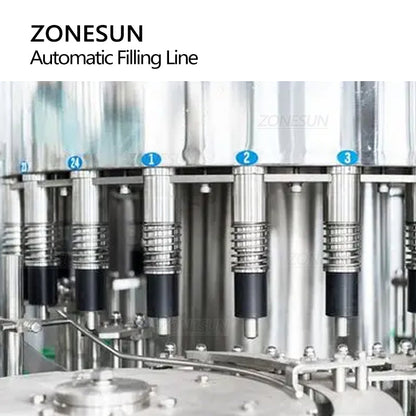 ZONESUN ZS-AFM Auto PET Bottle Water Washing Filling Sealing Machine