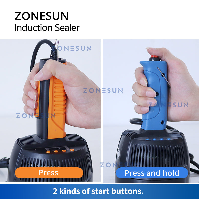ZONESUN ZS‑DL800 Portable Manual Electromagnetic Induction Sealer