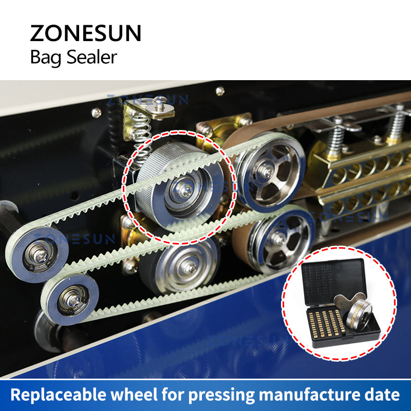 ZONESUN ZS-FR900S Upright Automatic Bag Sealing Machine
