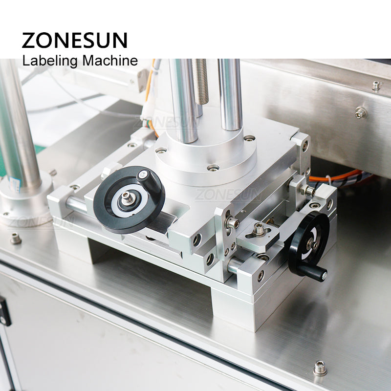 ZONESUN ZS‑TB831B Dual‑Head Automatic Flat Labeling Machine ±1 mm