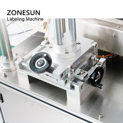 ZONESUN ZS‑TB831B Dual‑Head Automatic Flat Labeling Machine ±1 mm