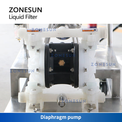 ZONESUN ZS-PF2 Pneumatic Explosion-proof Liquid Filtration Machine