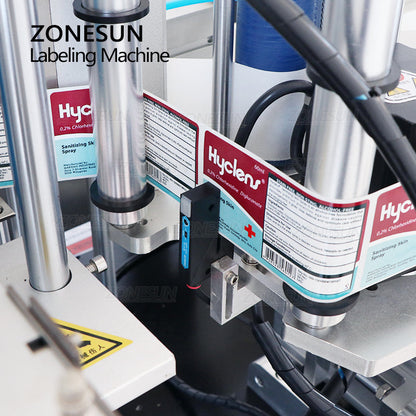 ZONESUN ZS-TB550 Auto Labeling Machine for Round & Hexagonal Bottles