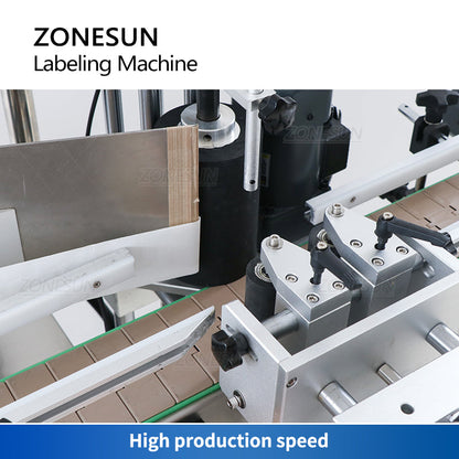 ZONESUN ZS‑TB260S Compact Double Side Round Bottle Labeling Machine