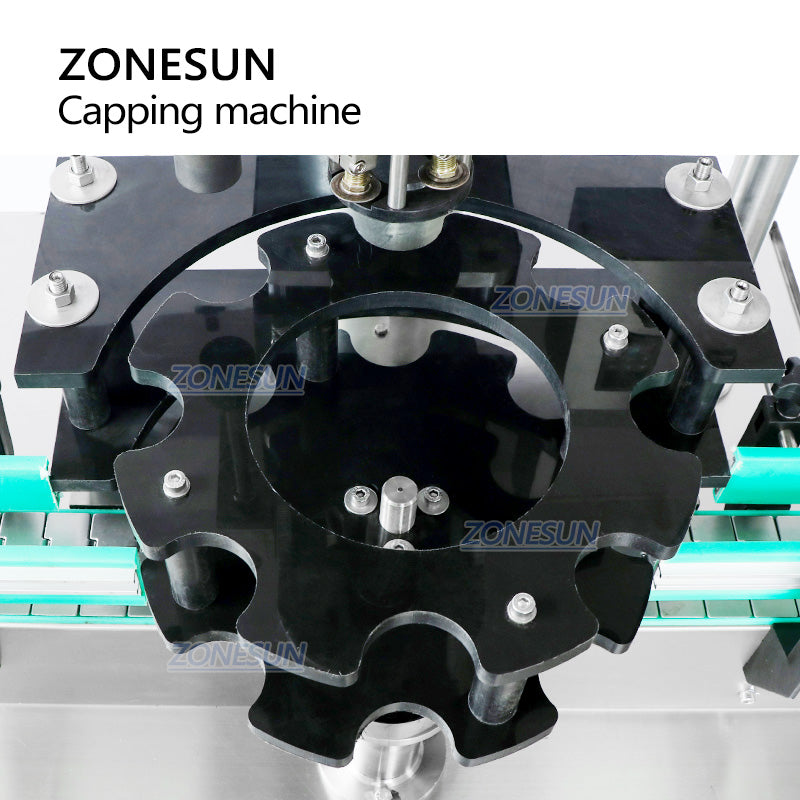 ZONESUN ZS-XG440C Automatic Pilfer-Proof Bottle Cap Screwing Machine