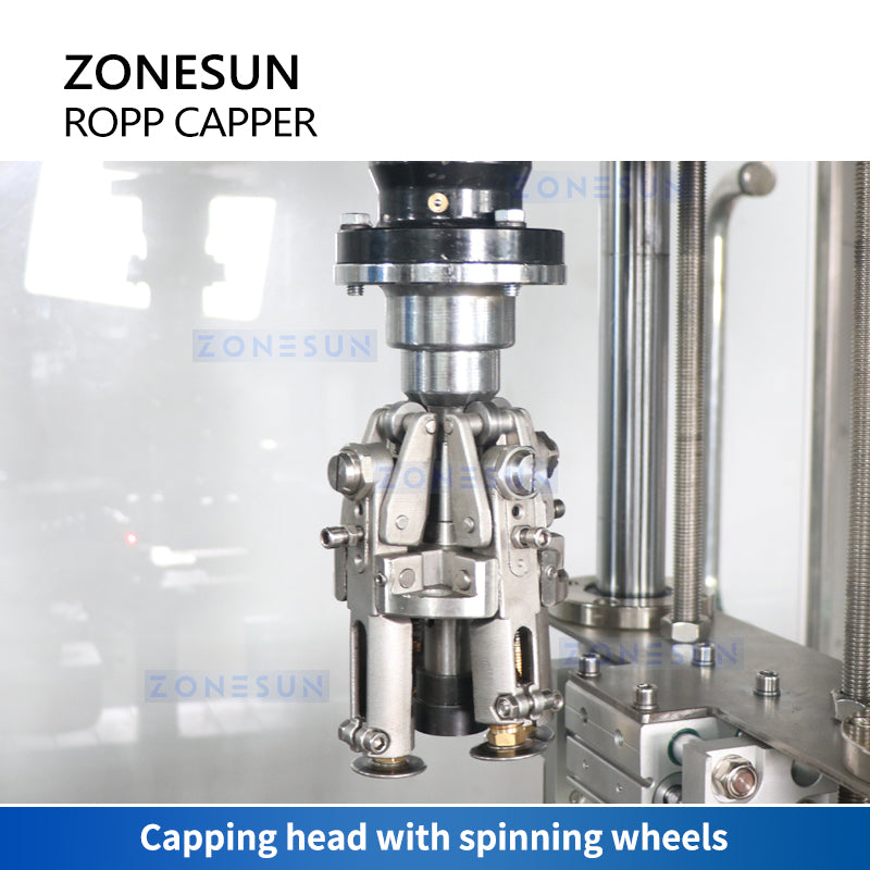 ZONESUN ZS-XG440Z Automatic ROPP Capping Machine for Bottle Sealing