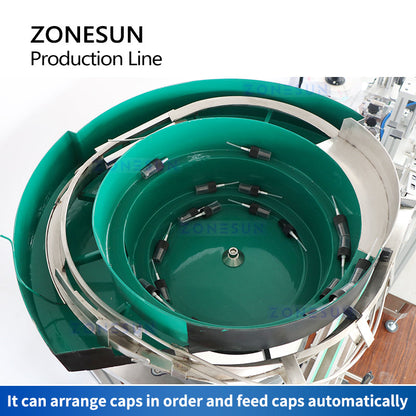 ZONESUN ZS-FAL180D3 Automatic Bottle Filling Capping Labeling Line