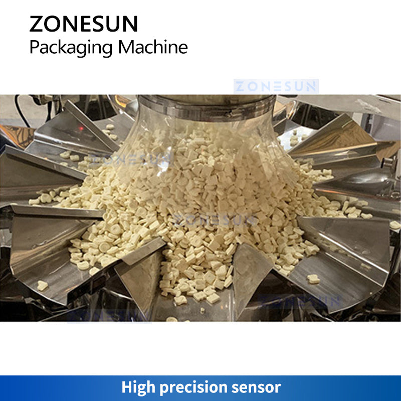 ZONESUN ZS-GW160 Auto Vertical Form Granule Filling Sealing Machine