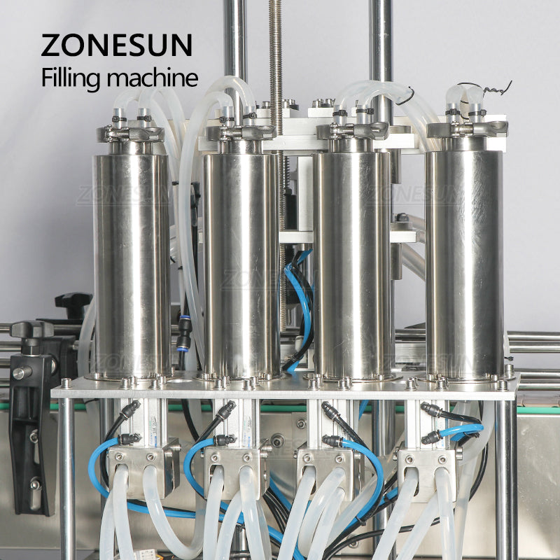 ZONESUN ZS-DTZL500 Desktop Automatic Vacuum Liquid Filling Machine
