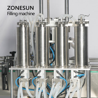 ZONESUN ZS-DTZL500 Desktop Automatic Vacuum Liquid Filling Machine