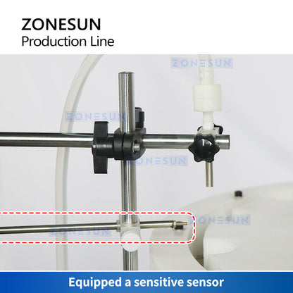 ZONESUN ZS-AFCL1 Automatic Bottle Filling Capping Labeling Line