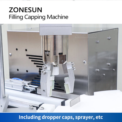 ZONESUN ZS-AFC1Z Automatic Peristaltic Pump Filling Capping Machine