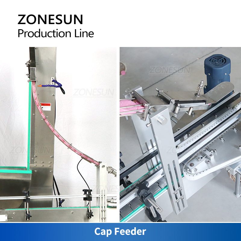 ZONESUN ZS‑FMYG1 Servo Auger Powder Filling & Capping Production Line
