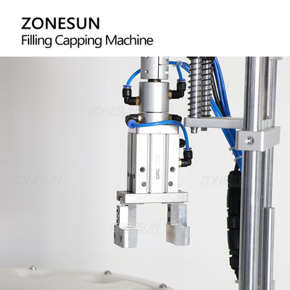 ZONESUN ZS-AFC1S Magnetic Pump Liquid Filling & Capping Machine