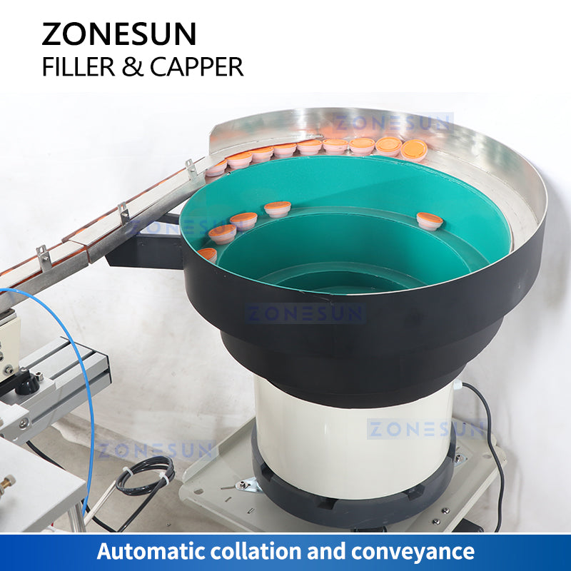 ZONESUN ZS-FAL180B4 Automatic Paste Filling & Cap Pressing Line