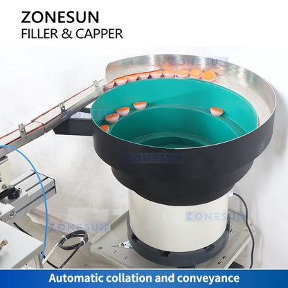 ZONESUN ZS-FAL180B4 Automatic Paste Filling & Cap Pressing Line