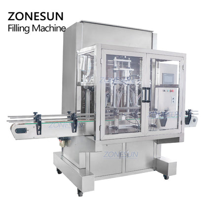 ZONESUN ZS-SV4G Automatic Servo Paste Filling Machine with 4 Nozzles