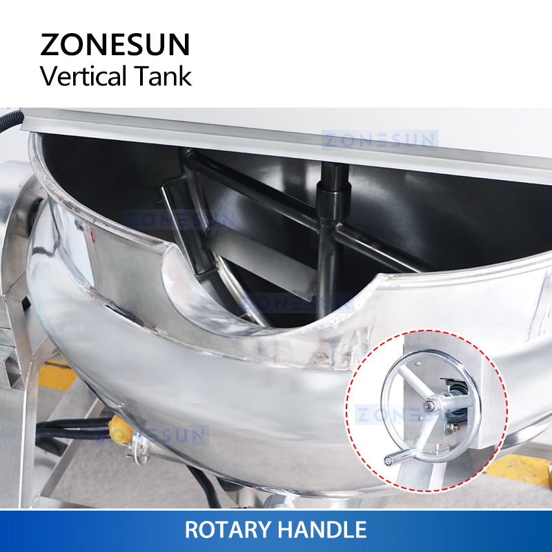 ZONESUN ZS-CG200L Industrial Cooker with Mixer and Heater